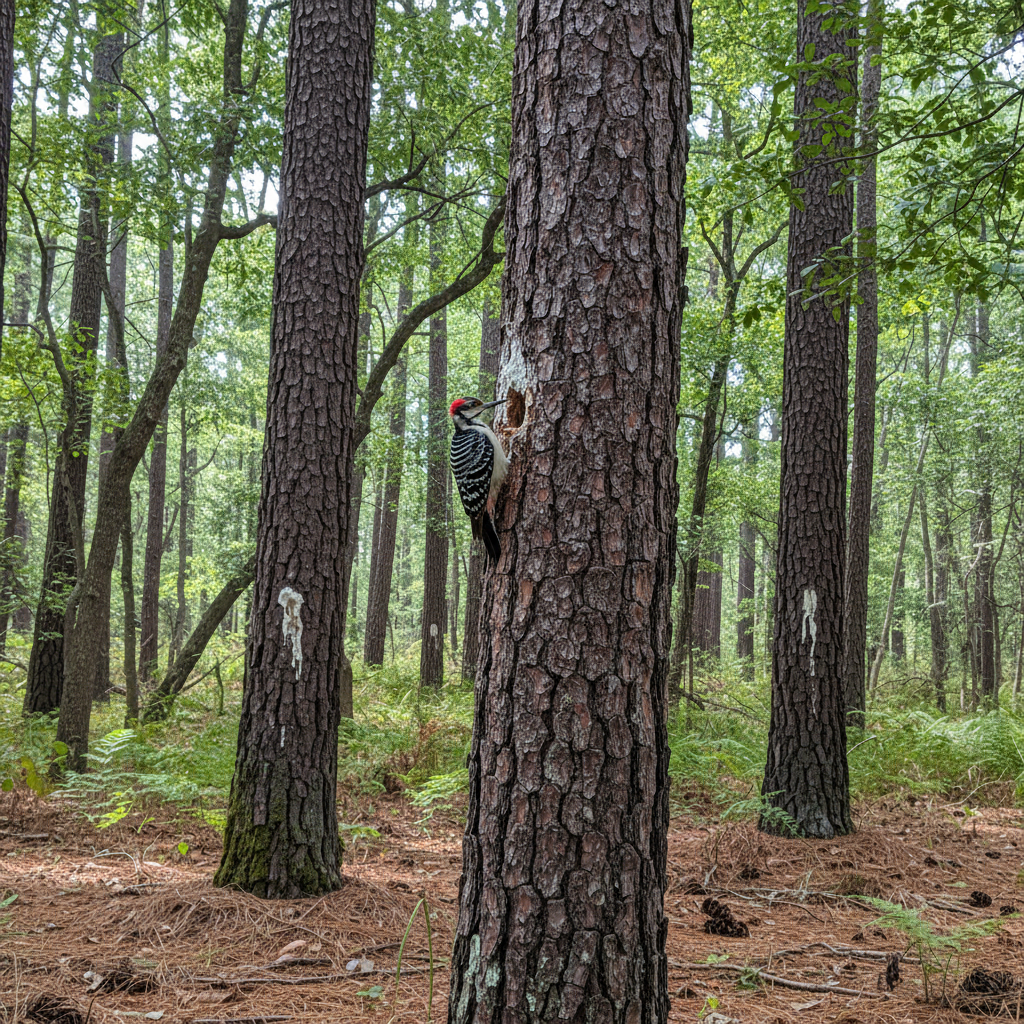 Timber Industry Once Cut Trees to Avoid Helping Woodpeckers