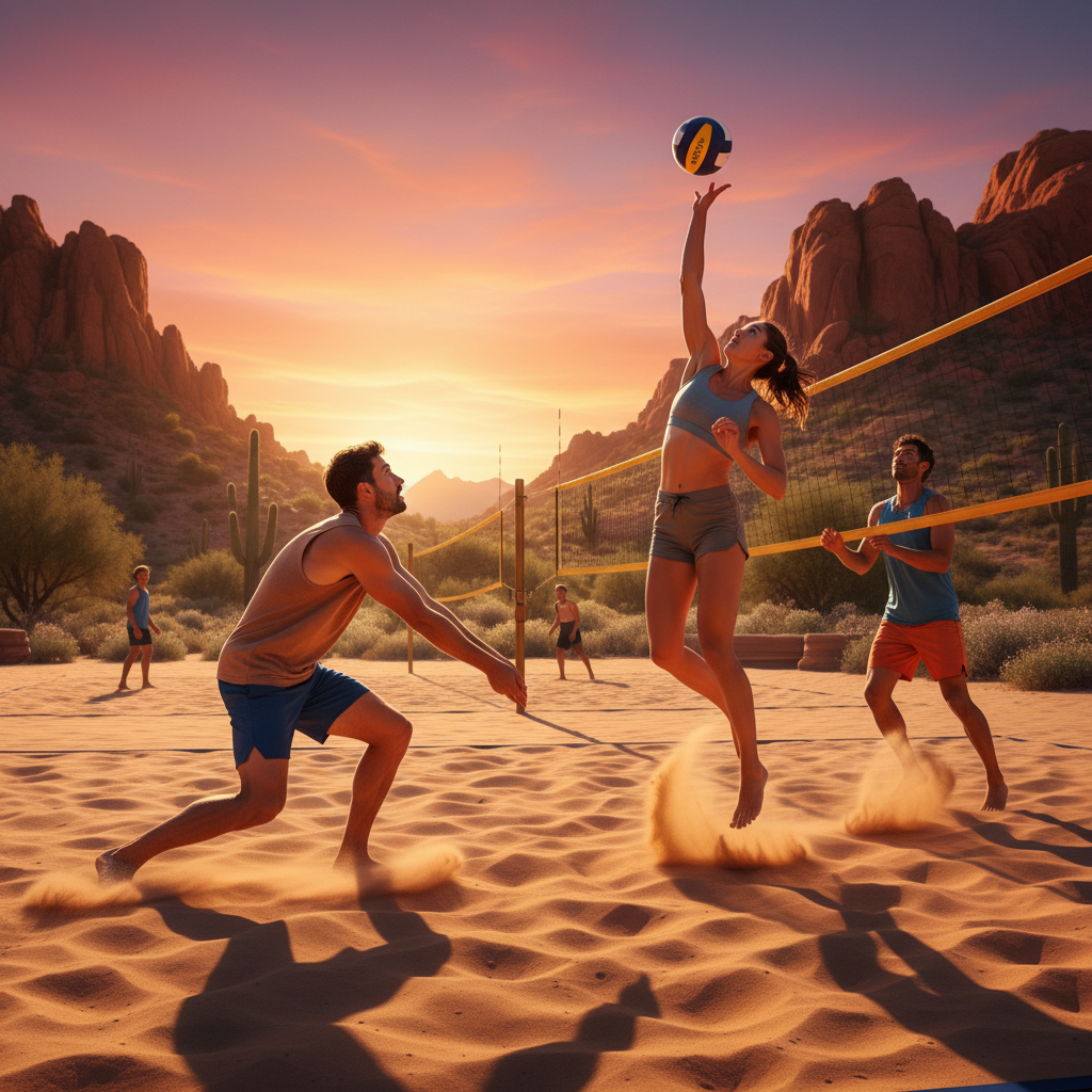 Southwest Beach Volleyball Talent Aims for 2028 LA Olympic Glory