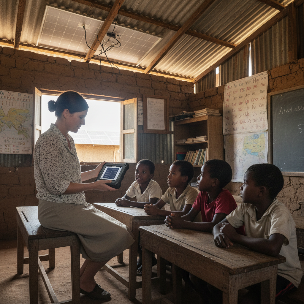 No Internet? No Problem Anymore: As Offline EdTech Is Reaching the Last Mile in the Southwest USA