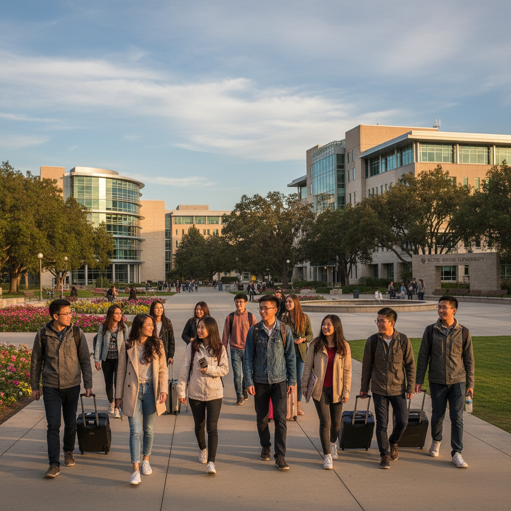 Trump Welcomes Students From China Despite Ongoing Trade War