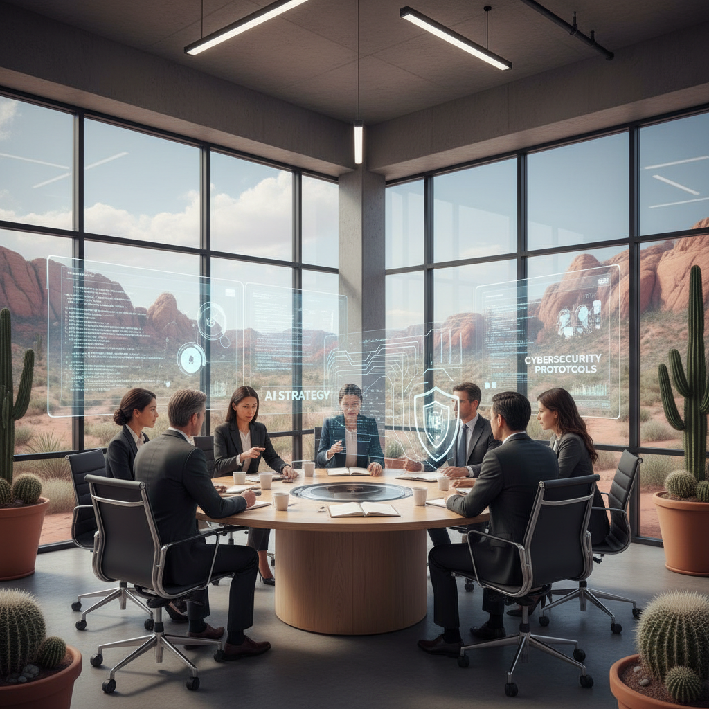 Southwest USA CEOs Rank AI and Cybersecurity as Major Focus for 2025