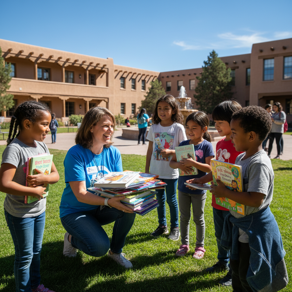 Global Give-A-Book Expands Youth Literacy Efforts from New CNM Montoya Campus Headquarters