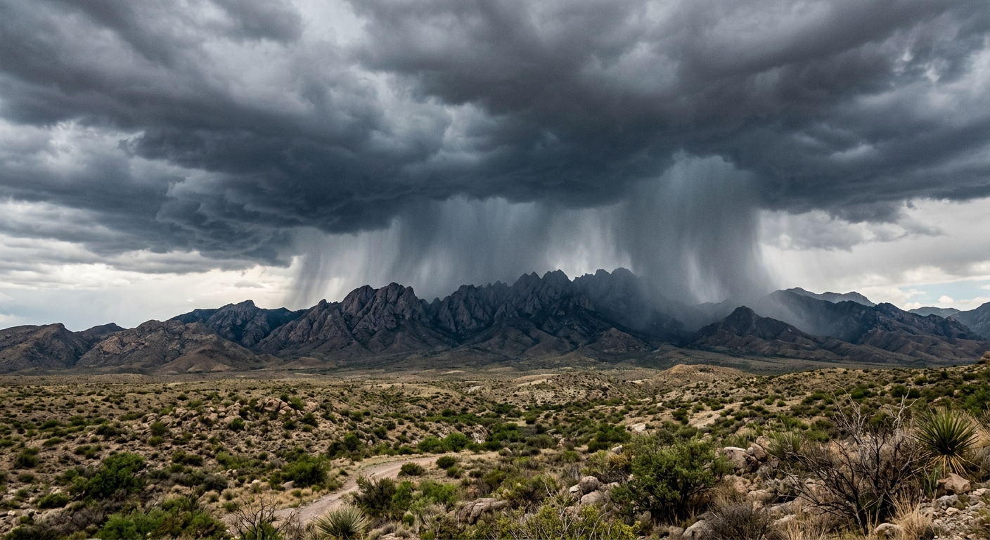 New Mexico Storms Bring Flood Risk Across Southwest USA