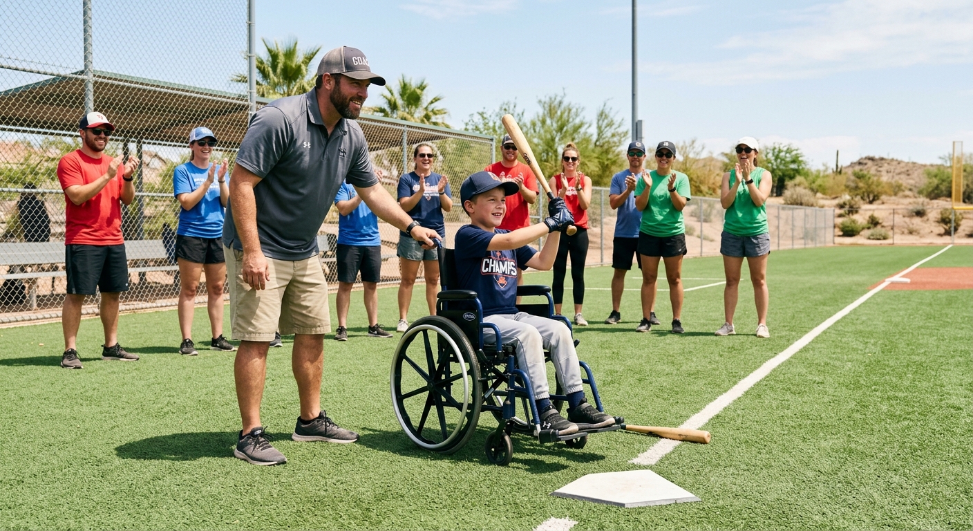 Adaptive Baseball Clinic Expands Access and Inclusion in the Southwest USA